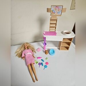 Barbie Face Mask Spa Day Play Set